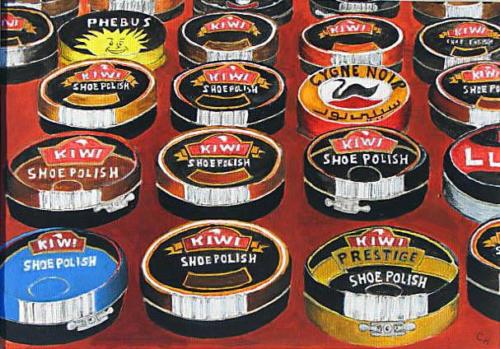 Shoe polish tins. Morocco